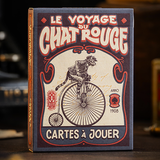 Le Voyage Du Chat Rouge Playing Cards