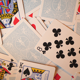 Bicycle Pastel Blue Playing Cards