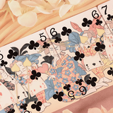 Alice's Adventures in Wonderland Gekan Playing Cards