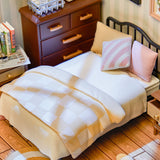 Sweet Dream Bedroom DIY Miniature House Puzzle Kit