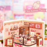 Super Creator Tasty Cake Shop DIY Miniature House