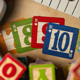 Black Alphabet Blocks Playing Cards