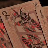 Assassin's Creed Legacy v2 Hidden Blade Garnet Edition Playing Cards