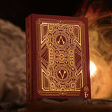 Assassin's Creed Legacy v2 Hidden Blade Garnet Edition Playing Cards