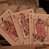 Assassin's Creed Legacy v2 Hidden Blade Garnet Edition Playing Cards