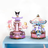 Music Dreamer Sanrio Kuromi & My Melody Soaring Airplane DIY Music Box