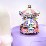 Music Dreamer Sanrio Cinnamoroll Dreamy Unicorn Carousel DIY Music Box