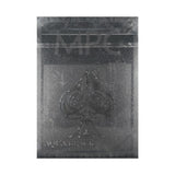 Invisible Aqua Black (Plastic) Playing Cards