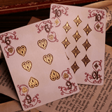 Andersen's Fairy Tales Signature Edition Red Gilded Playing Cards