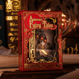 Andersen's Fairy Tales Signature Edition Red Gilded Playing Cards