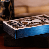 Andersen's Fairy Tales Signature Edition Blue Gilded Playing Cards