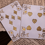 Andersen's Fairy Tales Signature Edition Blue Gilded Playing Cards