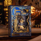 Andersen's Fairy Tales Signature Edition Blue Gilded Playing Cards
