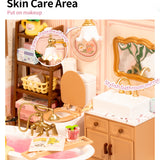 Super Creator Pop Bubble Bathroom DIY Miniature House Puzzle Kit