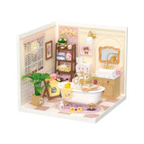 Pop Bubble Bathroom DIY Miniature House Puzzle Kit