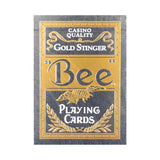 Bee Stingers Gold Playing Cards