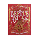 The Beetle Backs Crimson Edition Playing Cards