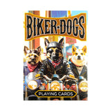 Biker Dogs Playing Cards