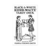 Black & White Rider-Waite Tarot Cards