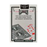 Bicycle Colored Rider Back Jumbo Index Black Playing Cards