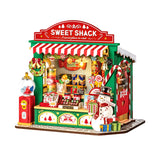 Super Creator Christmas Candy Stand DIY Miniature House