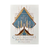 Card Masters Precious Metals White Foil Playing Cards