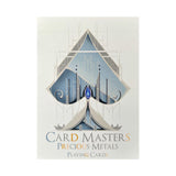 Card Masters Precious Metals White Playing Cards