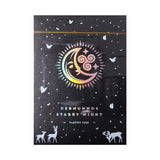 Cernunnos Forest Starry Night Gilded Playing Cards