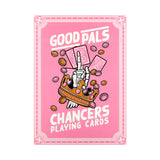 Chancers Pink Playing Cards