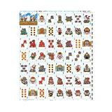 Bicycle Chkns & Crowns Uncut Sheet