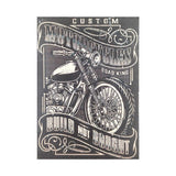 Custom Motorcycles Playing Cards