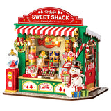 Super Creator Christmas Candy Stand DIY Miniature House