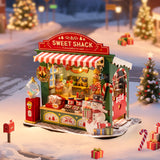 Super Creator Christmas Candy Stand DIY Miniature House