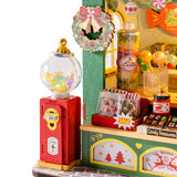 Super Creator Christmas Candy Stand DIY Miniature House