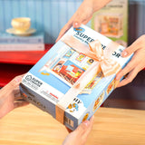 Super Creator Country Blue Lounge Mini DIY Miniature House