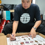 Bicycle Quiccs OG Black Uncut Sheet and Playing Cards Set