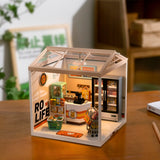 Super Creator Energy Supply Store DIY Miniature House
