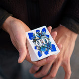 Smoke and Mirror Blue Playing Cards