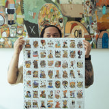 Bicycle Reen Barrera Our Daily Dread Uncut Sheet