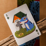 Bicycle Reen Barrera Muscle Land Playing Cards