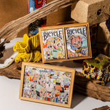 Bicycle Reen Barrera Our Daily Dread Collector's Set Playing Cards