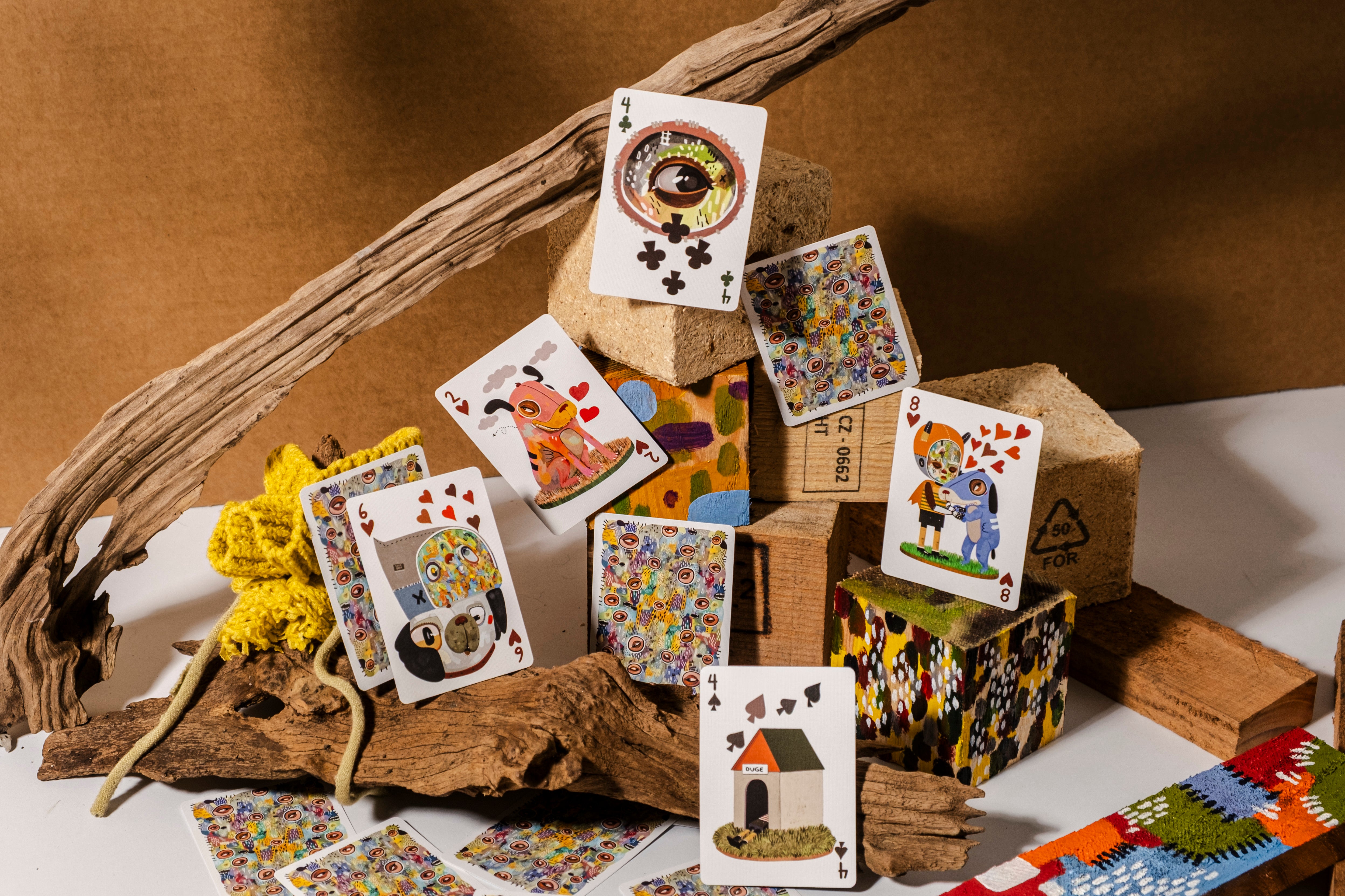 Bicycle Reen Barrera Our Daily Dread Playing Cards – RunIt Decks