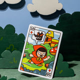 Bicycle Paper Royals Red Riding Hood Playing Cards