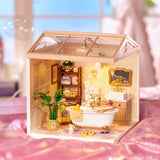 Pop Bubble Bathroom DIY Miniature House Puzzle Kit
