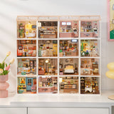 Pop Bubble Bathroom DIY Miniature House Puzzle Kit