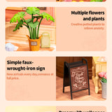 Super Creator Fresh Flower Shop DIY Miniature House