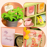 Super Creator Fresh Flower Shop DIY Miniature House