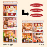 Super Creator Flavorful Ice Cream DIY Miniature House