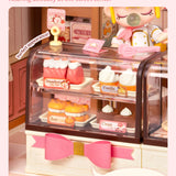 Super Creator Tasty Cake Shop DIY Miniature House