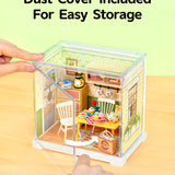 Super Creator Floral Dining Room Mini DIY Miniature House